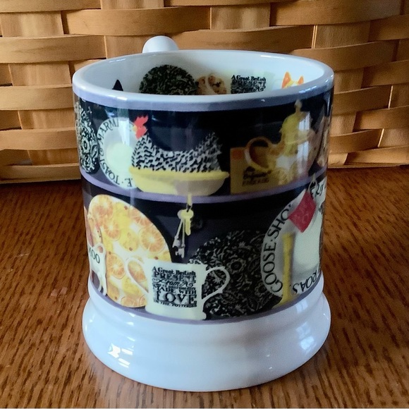 Emma Bridgewater Black Dresser 1/2 Pint Mug Mint condition! - Picture 4 of 7